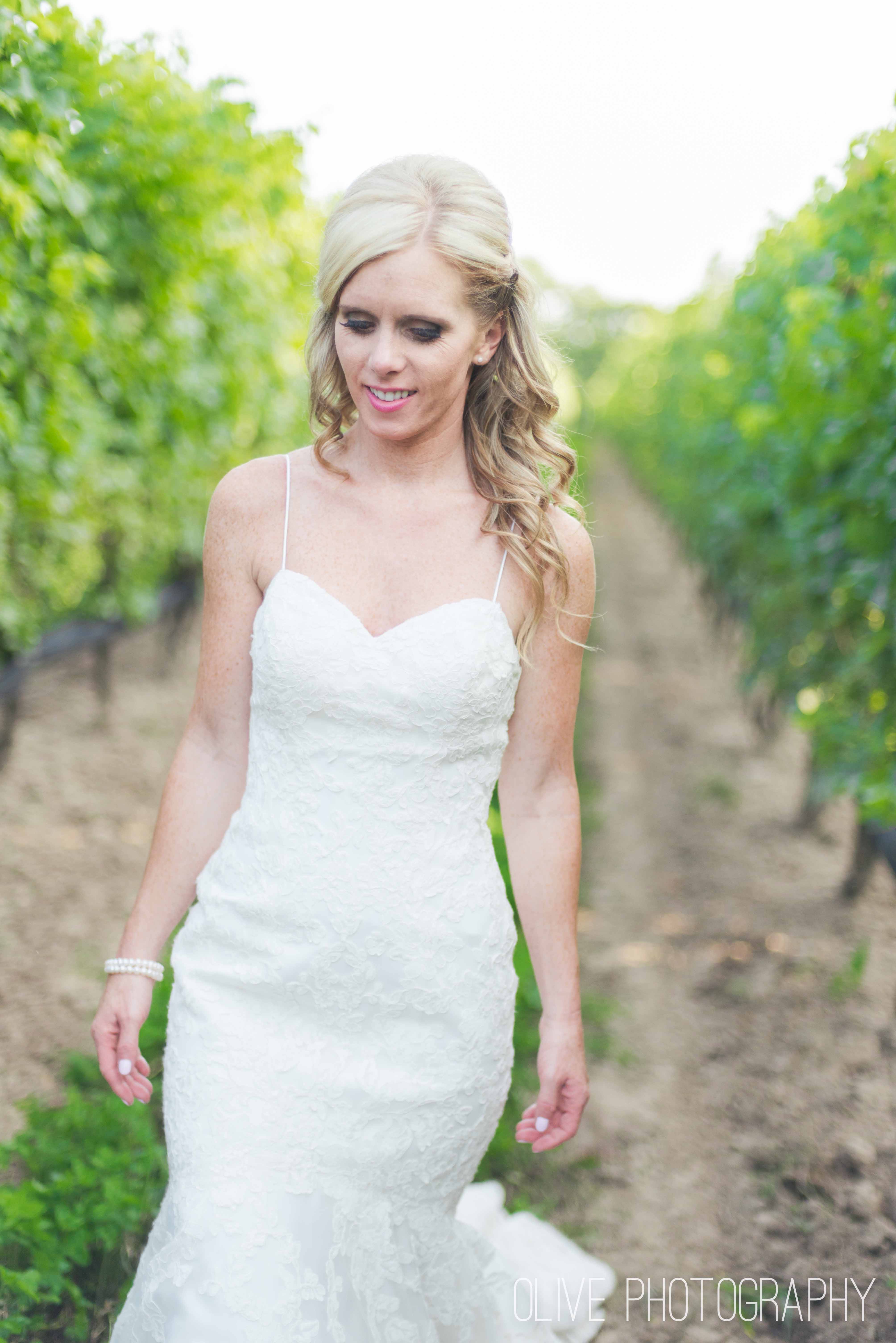 Vineyard wedding photos