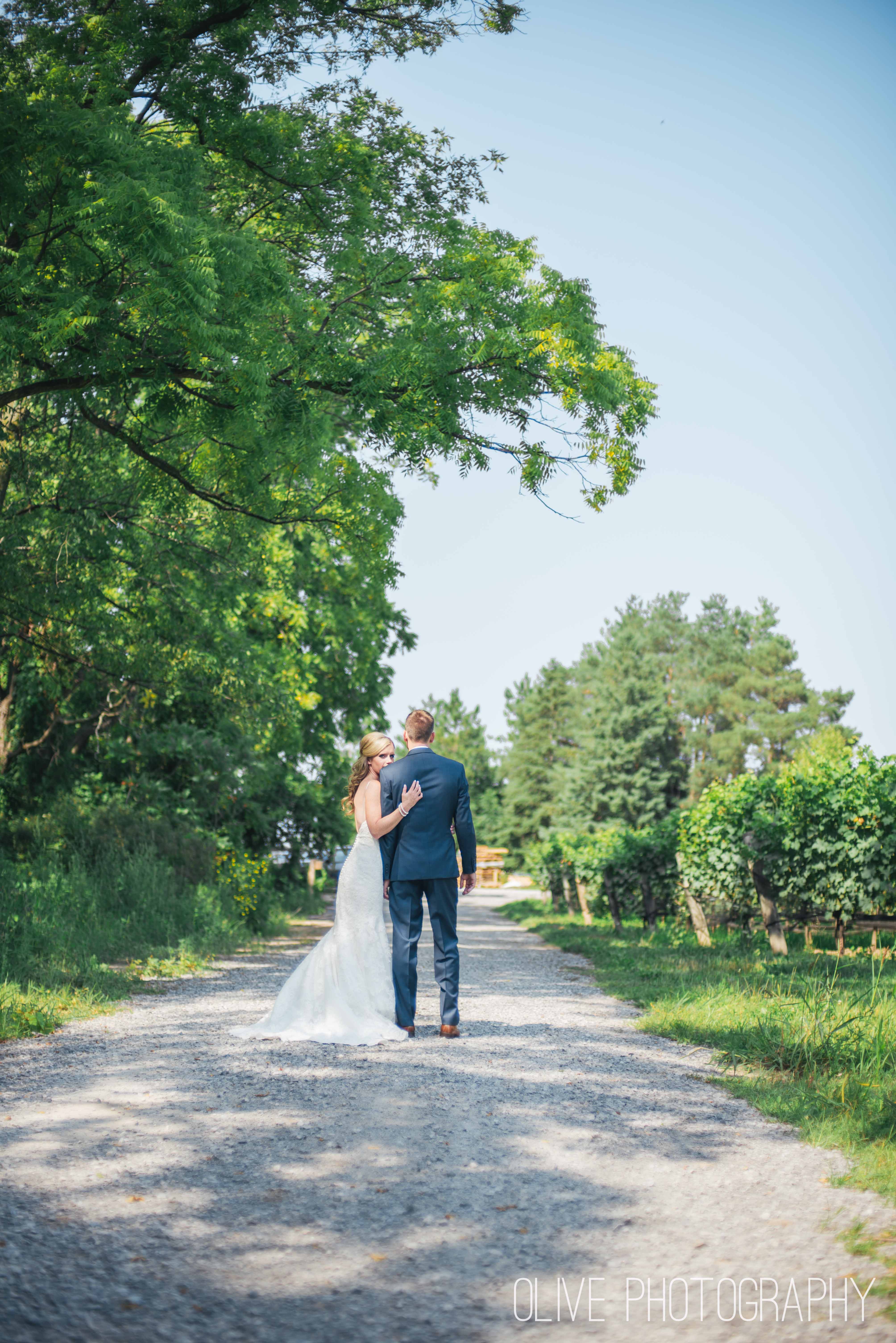 Niagara vineyard wedding