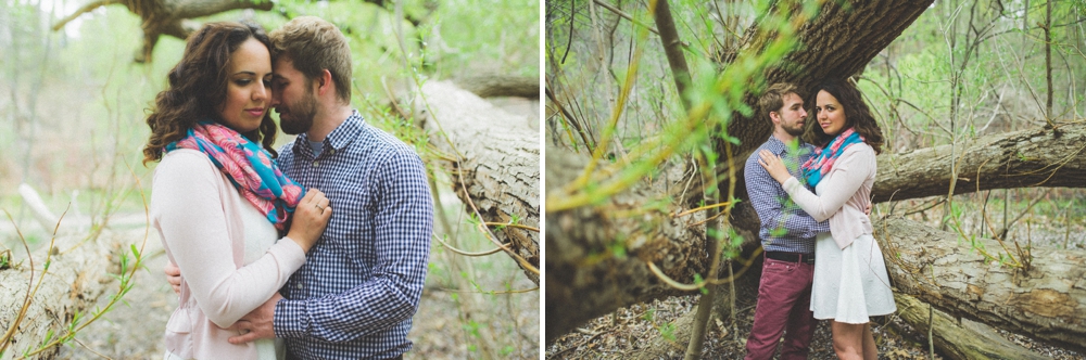 Forest engagement session - Olive Photography Toronto