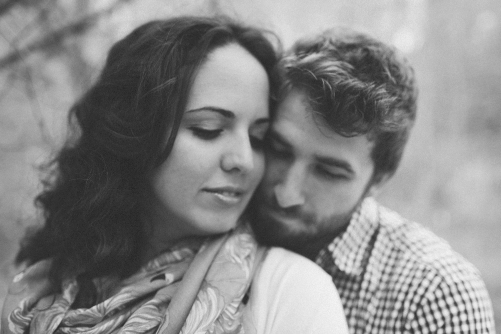 black and white engagement photos - Olive Photography Toronto