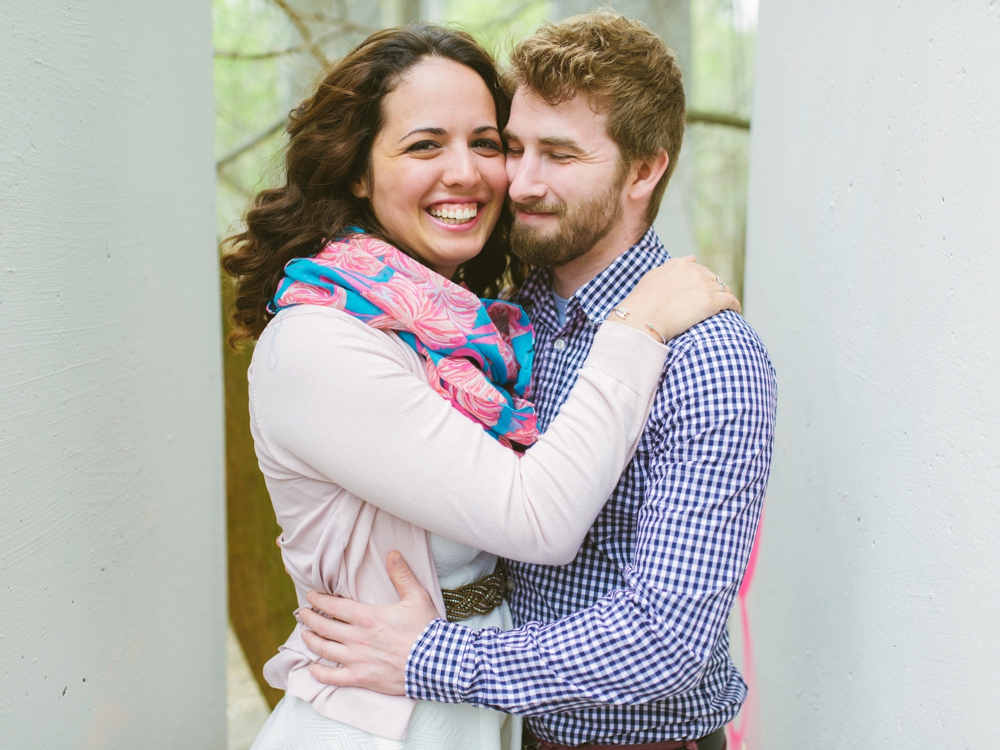 Spring engagement photos - Olive Photography
