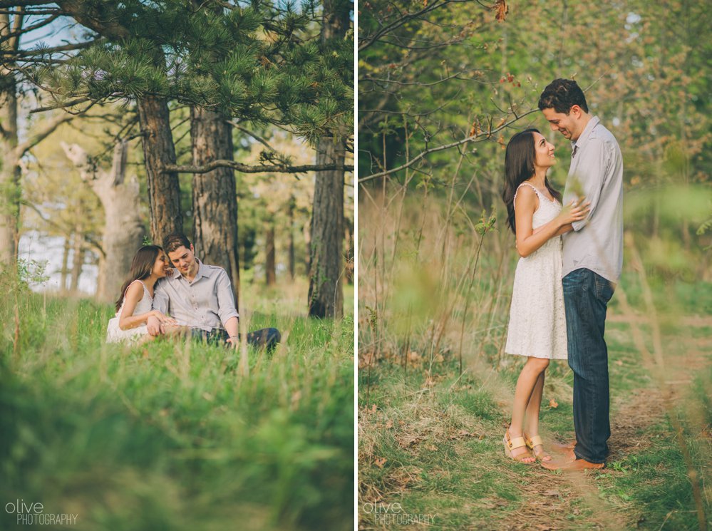 High Park engagement photos - Olive Photography