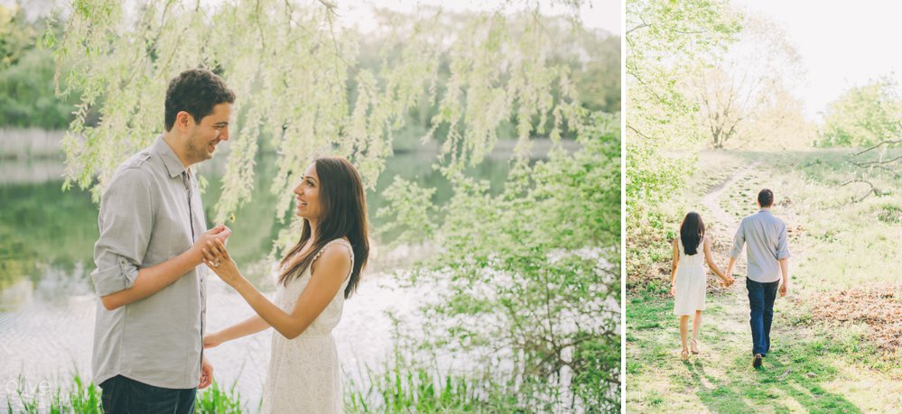 High Park engagement photos - Olive Photography