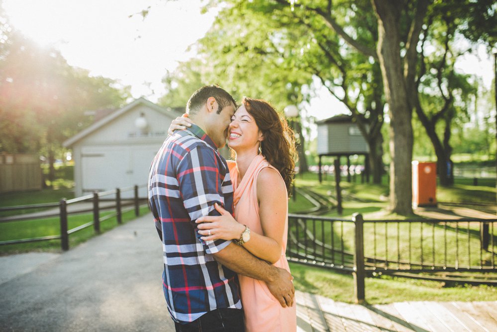 Toronto Island Engagement Photos - Olive Photography