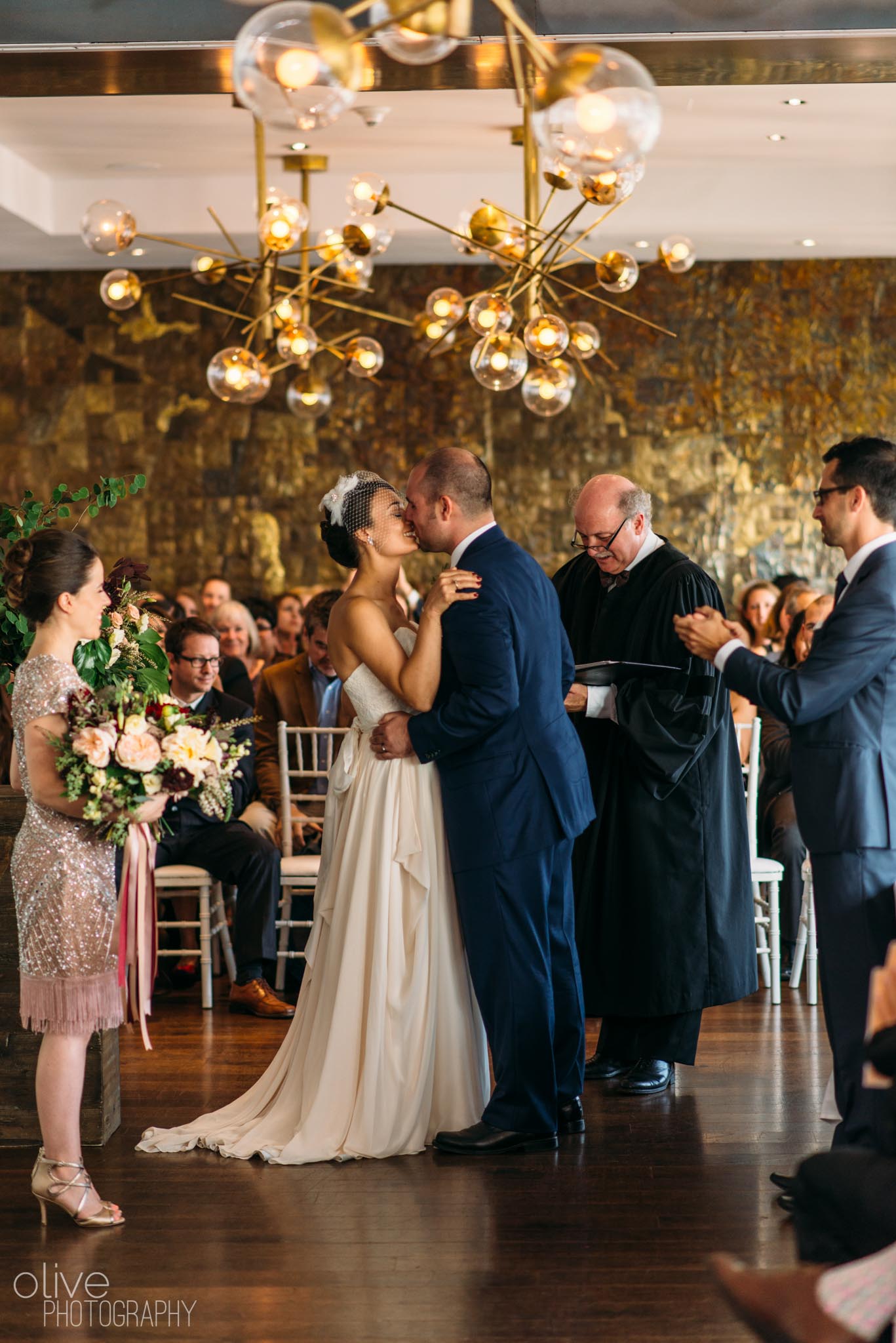 Canoe restaurant wedding