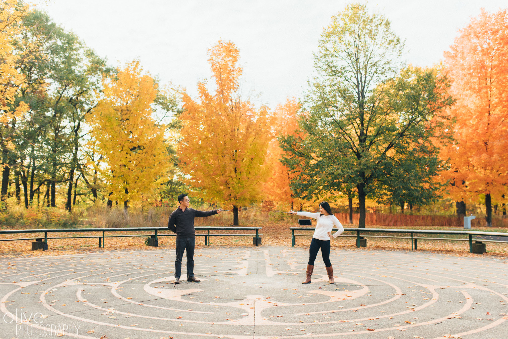 Harry Potter Engagement Photos