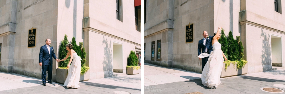 downtown Toronto wedding