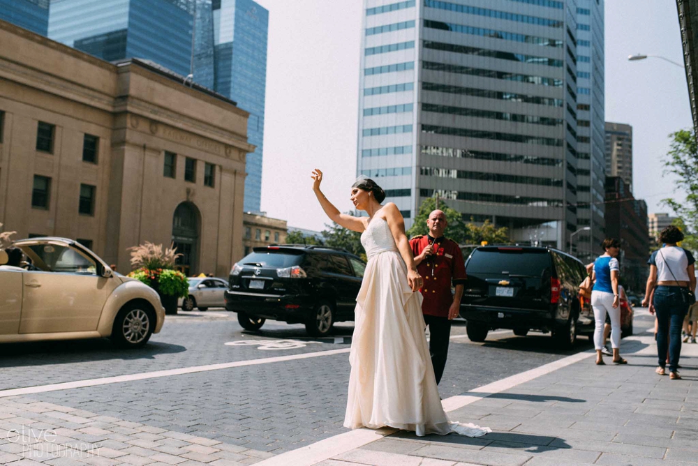 downtown Toronto wedding