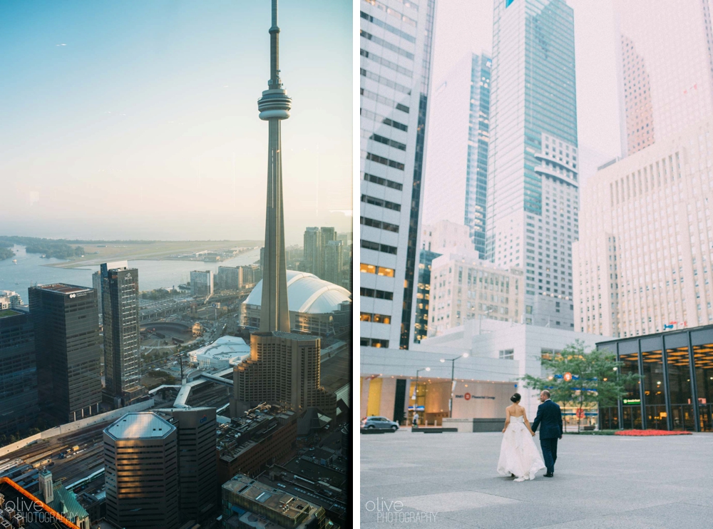 Canoe Restaurant wedding Toronto