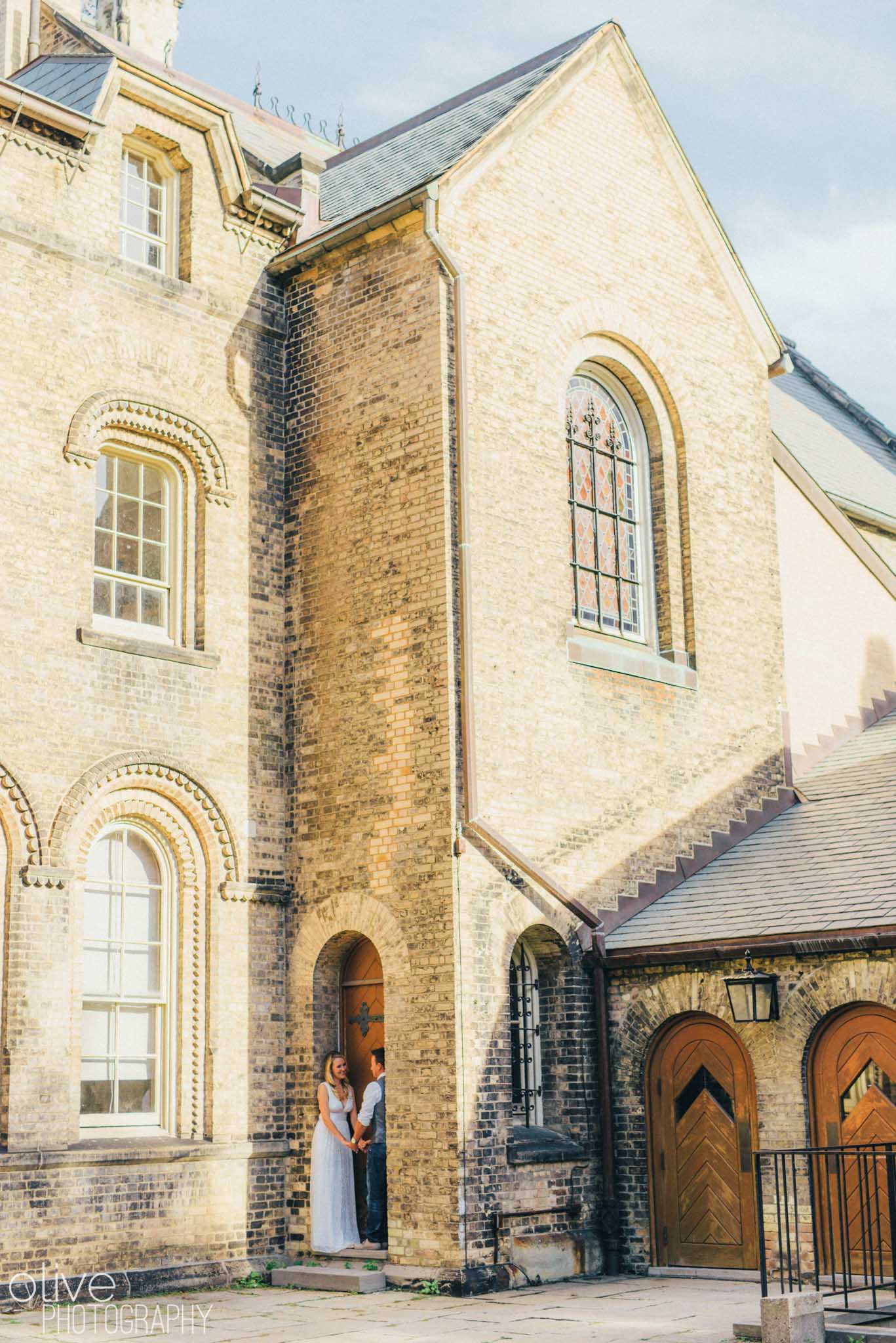 U of T engagement photos