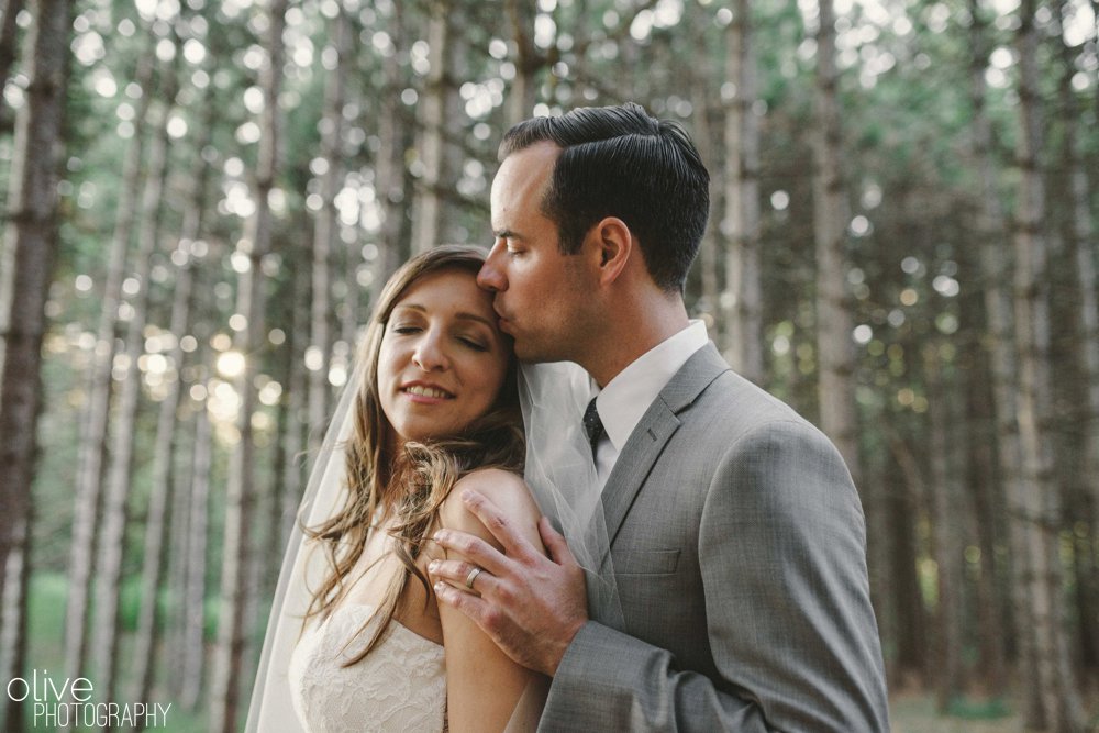 Ontario cottage wedding