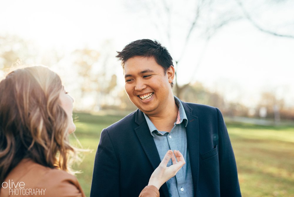 Toronto park engagement