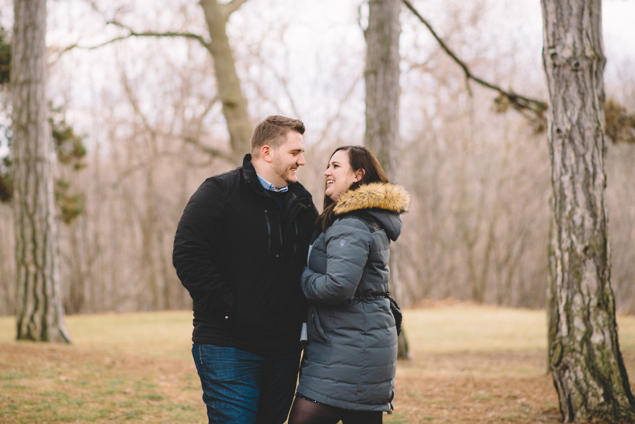 Toronto Winter Engagement Session - Olive Photography
