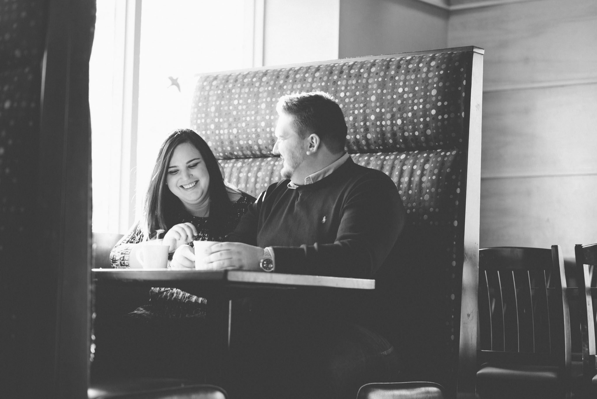 Toronto winter engagement photos - Olive Photography