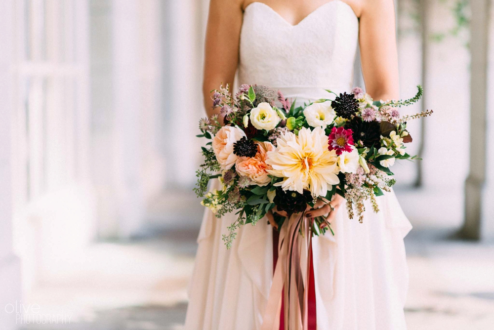 Toronto florist - Coriander Girl. Photo: Olive Photography