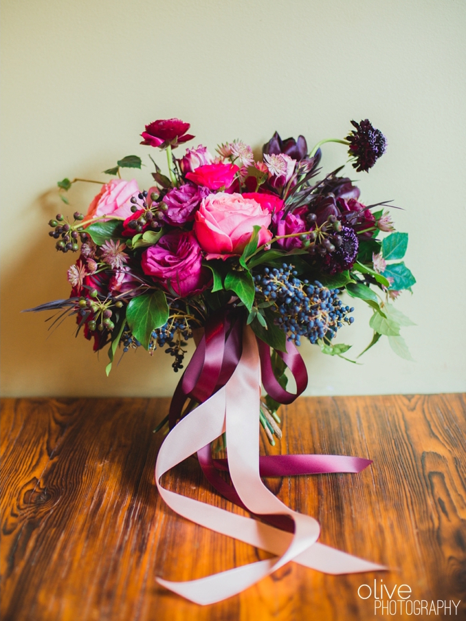 Toronto florist - Coriander Girl. Photo: Olive Photography