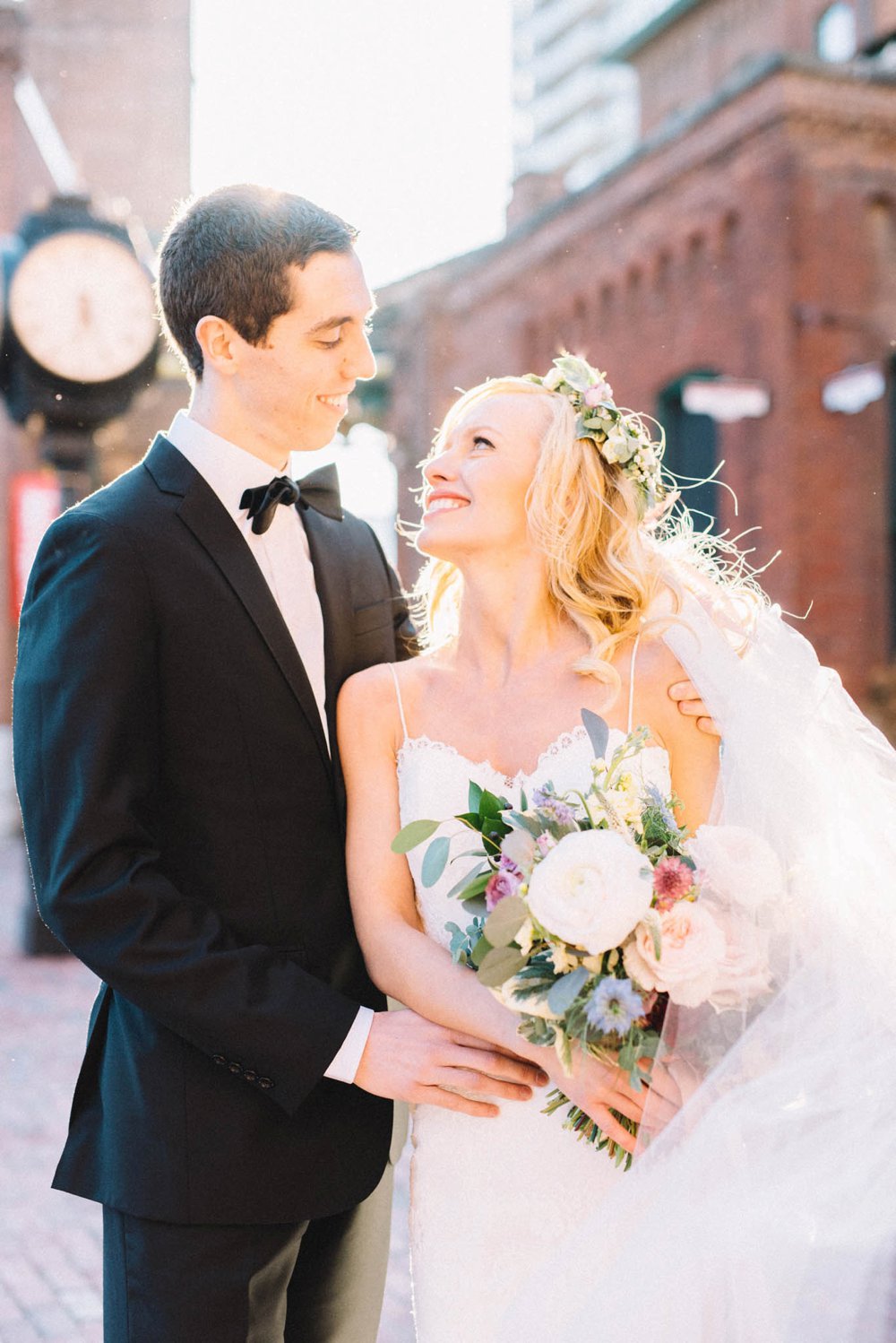 Distillery District wedding photos