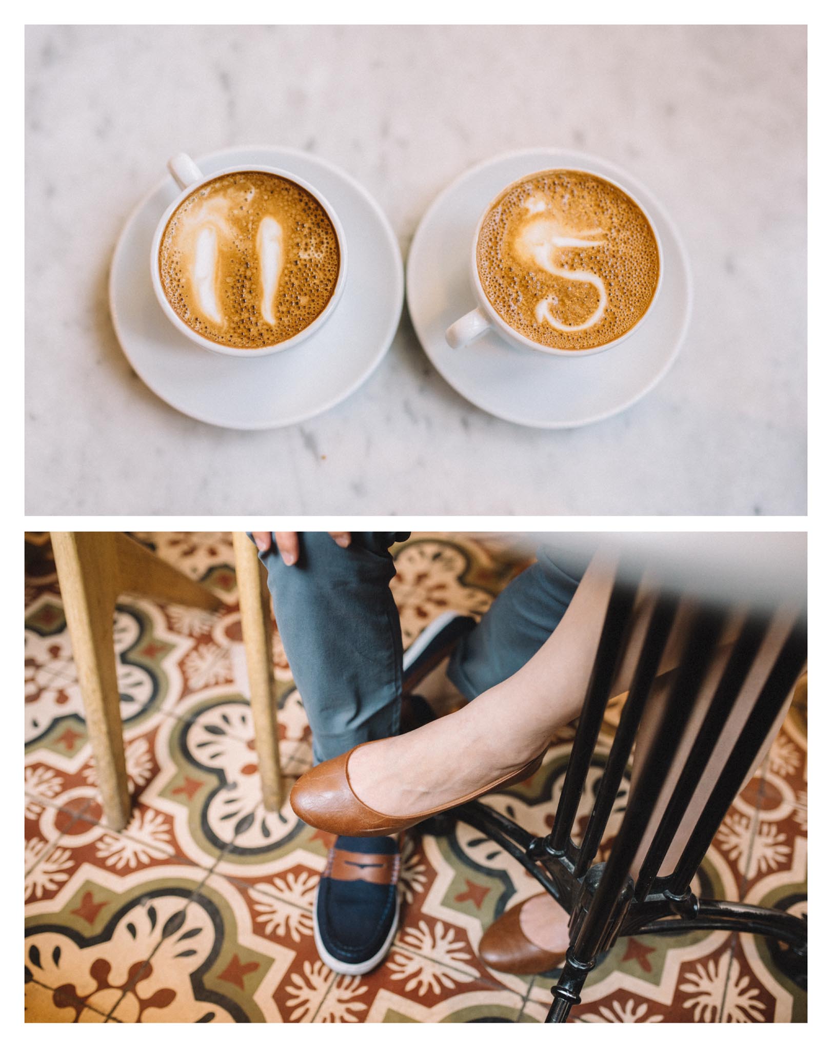 Toronto coffee shop engagement