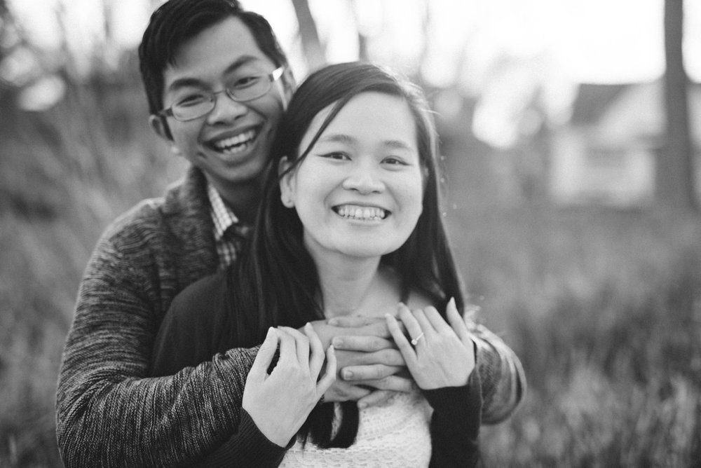 Toronto island engagement