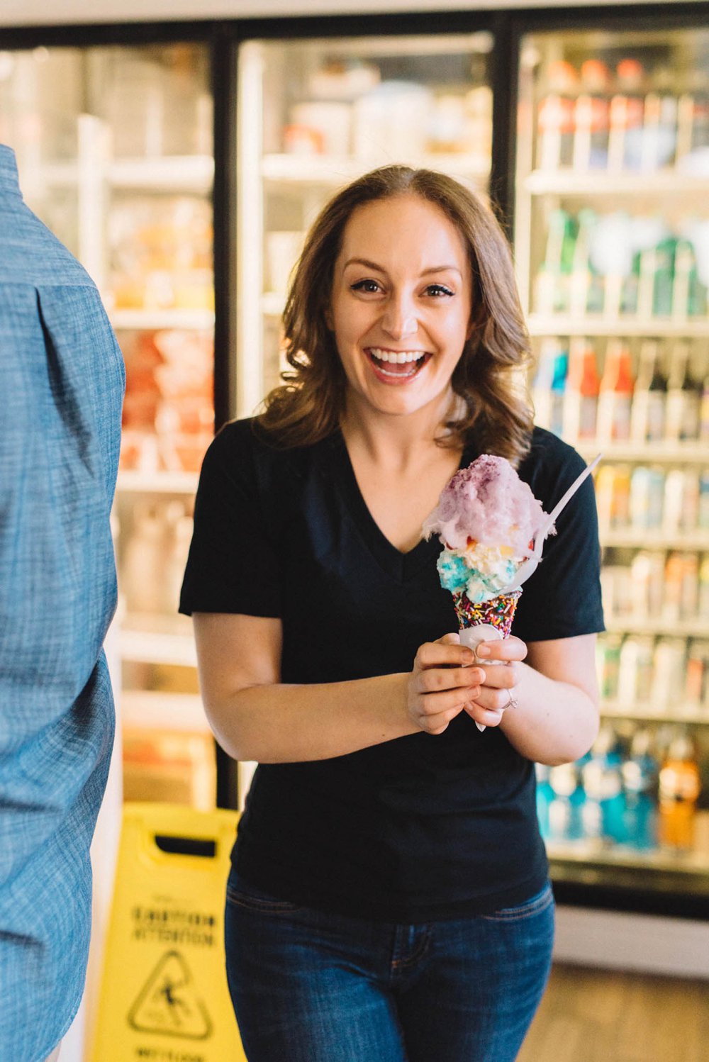 Dutch Dreams Toronto Ice Cream Engagement Session | Olive Photography