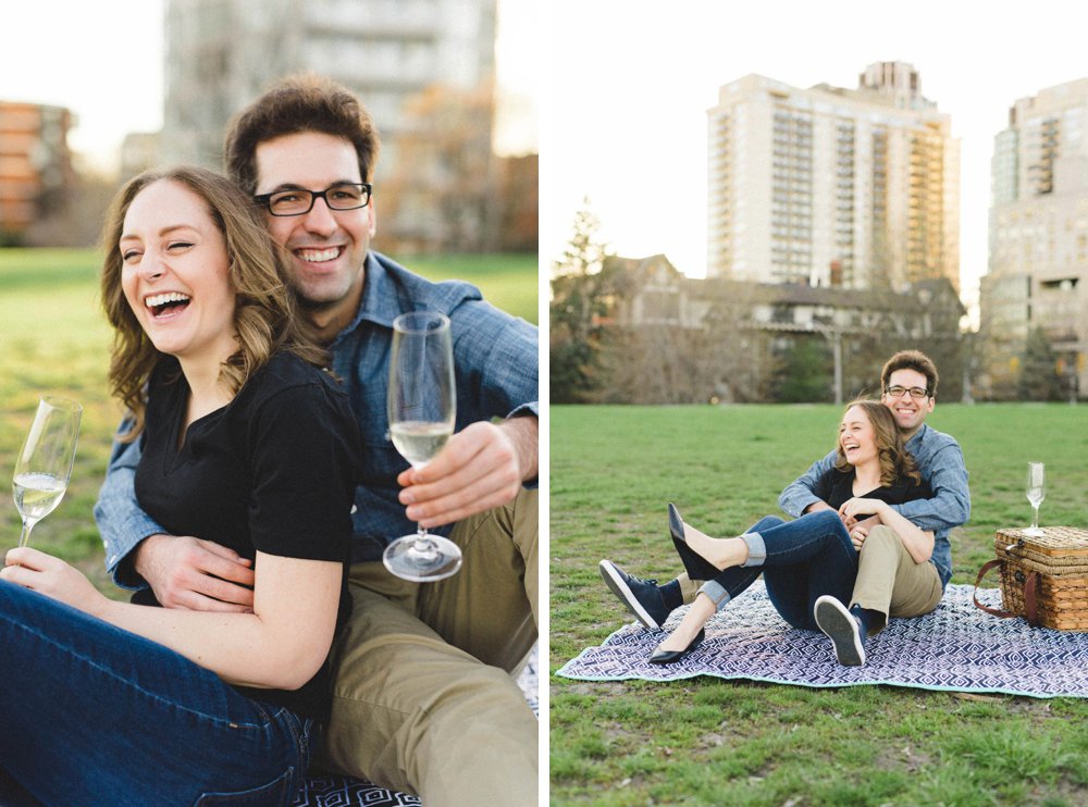 Toronto Picnic Engagement Session | Olive Photography