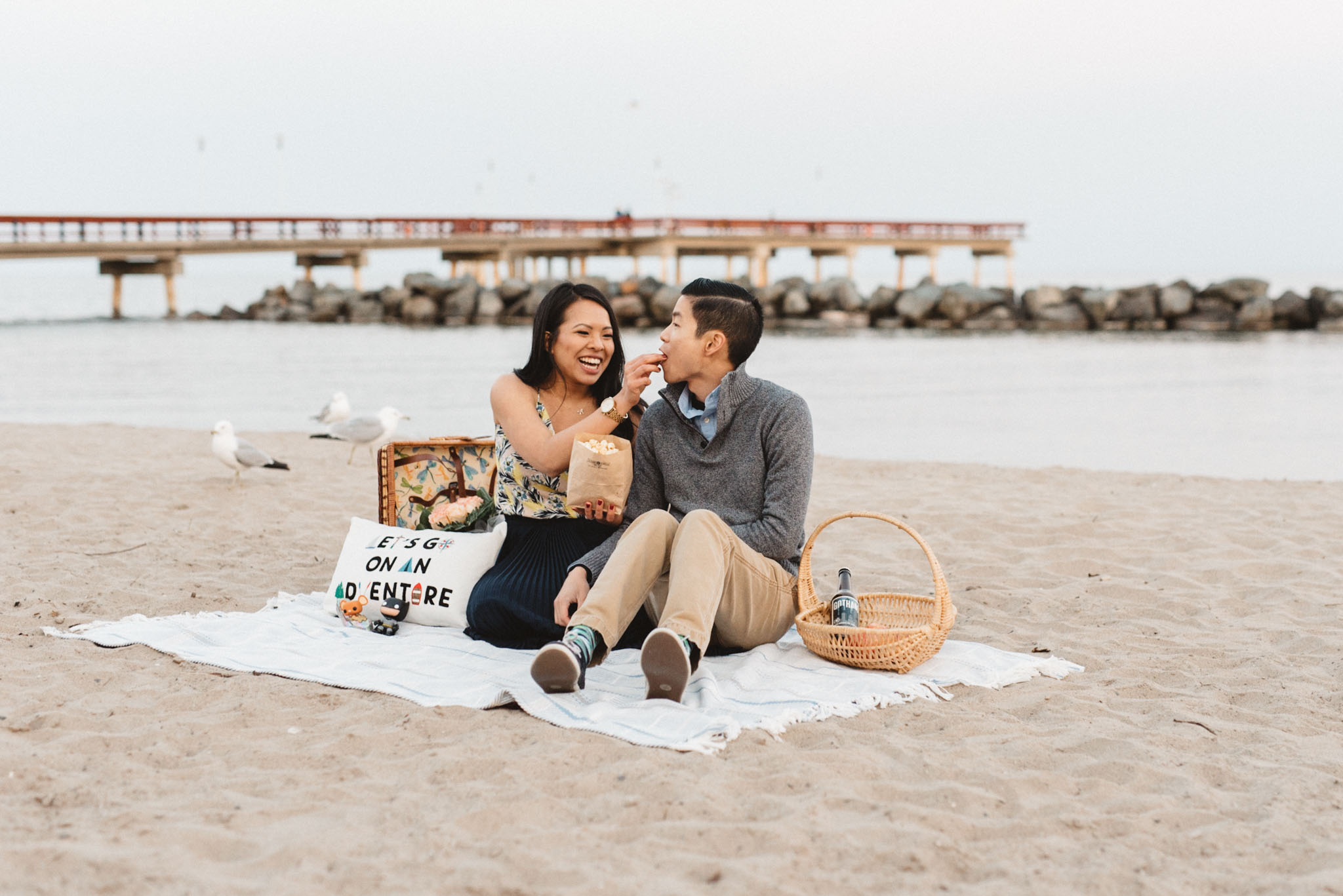 Toronto Islands Engagement Photos | Olive Photography