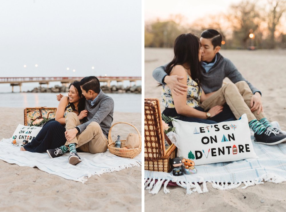 Toronto Islands Engagement Photos | Olive Photography