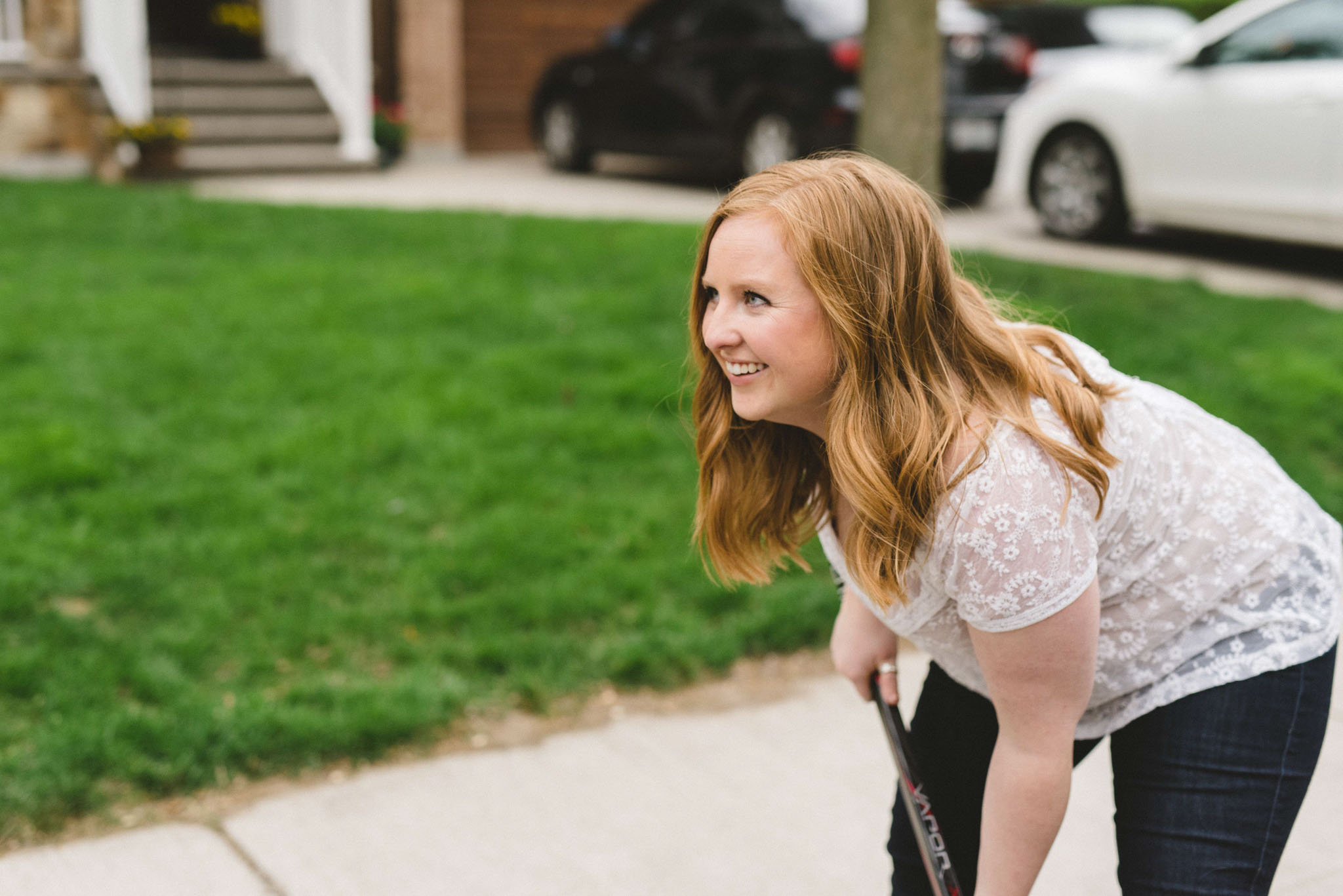 Hockey Engagement Photos | Olive Photography