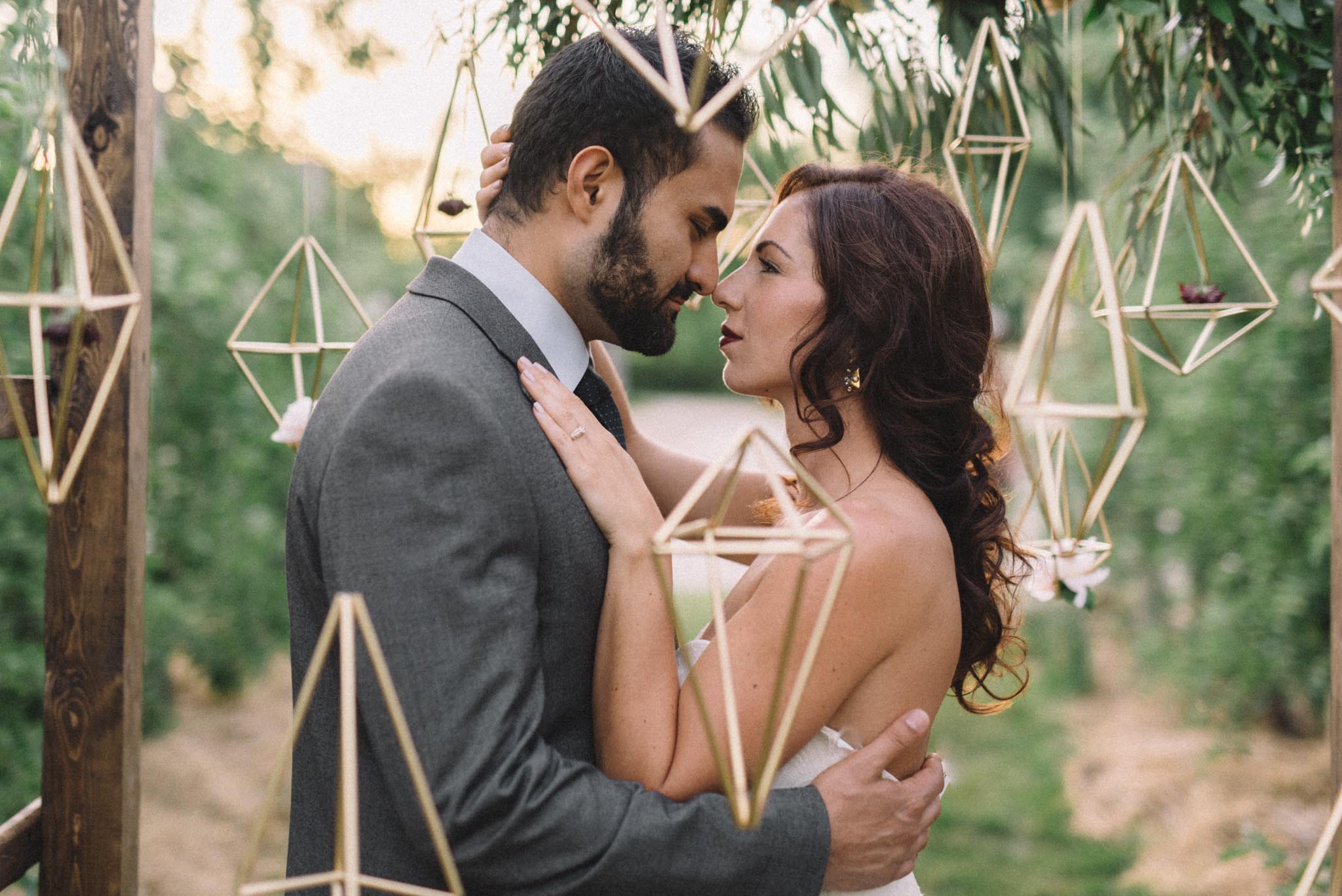 Geometric Wedding Ideas | Olive Photography Toronto