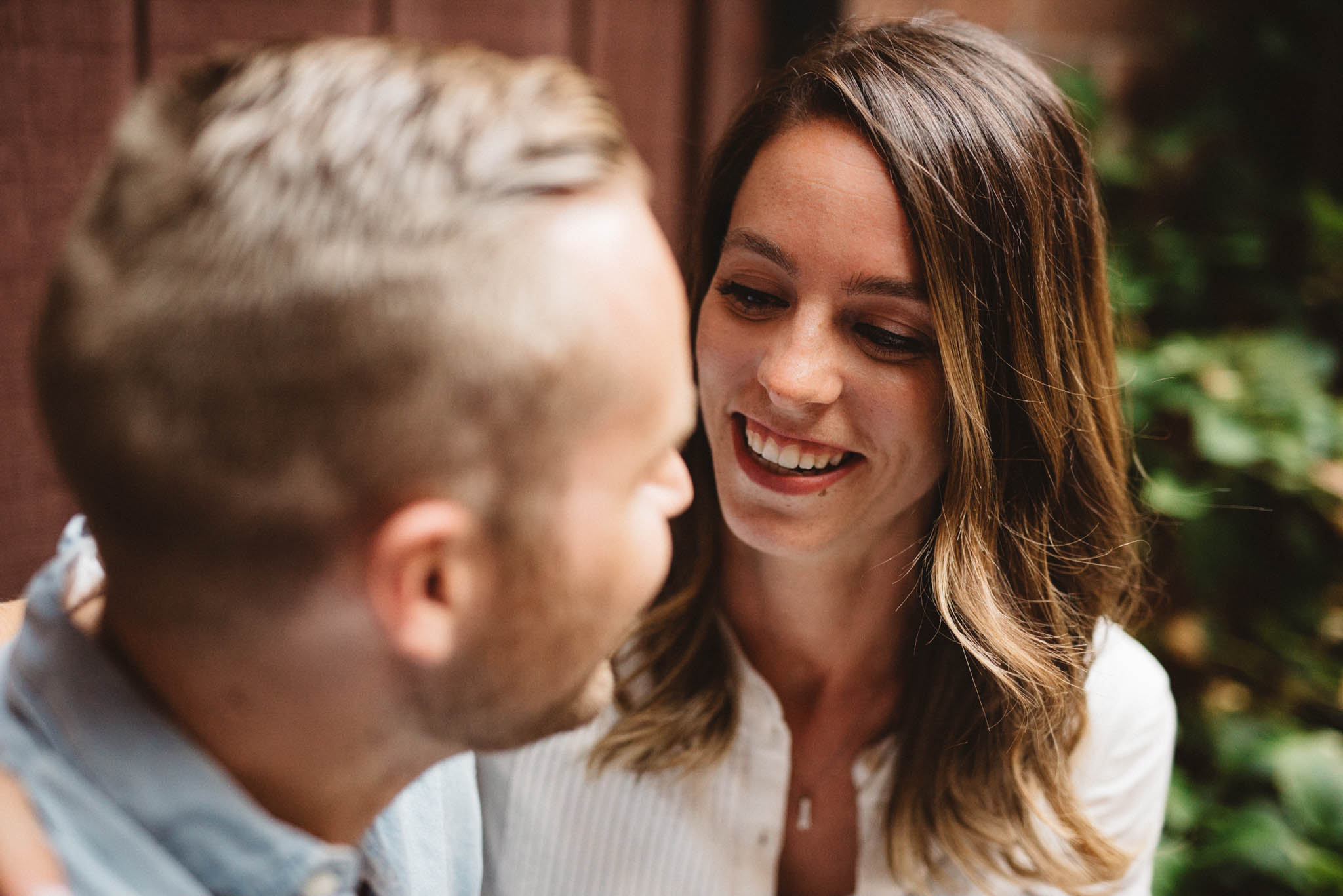 relaxed Toronto engagement photos