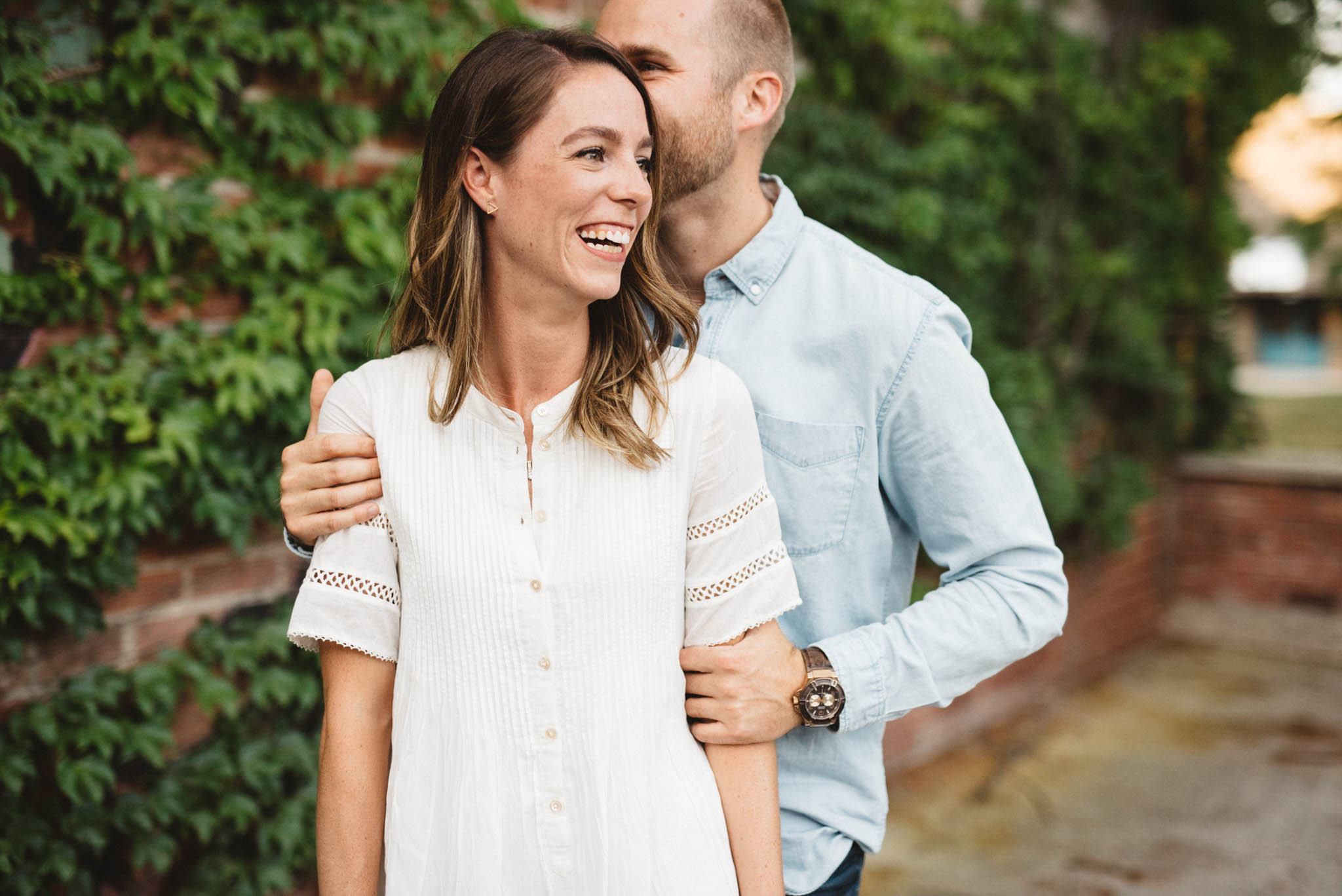 relaxed Toronto engagement photos