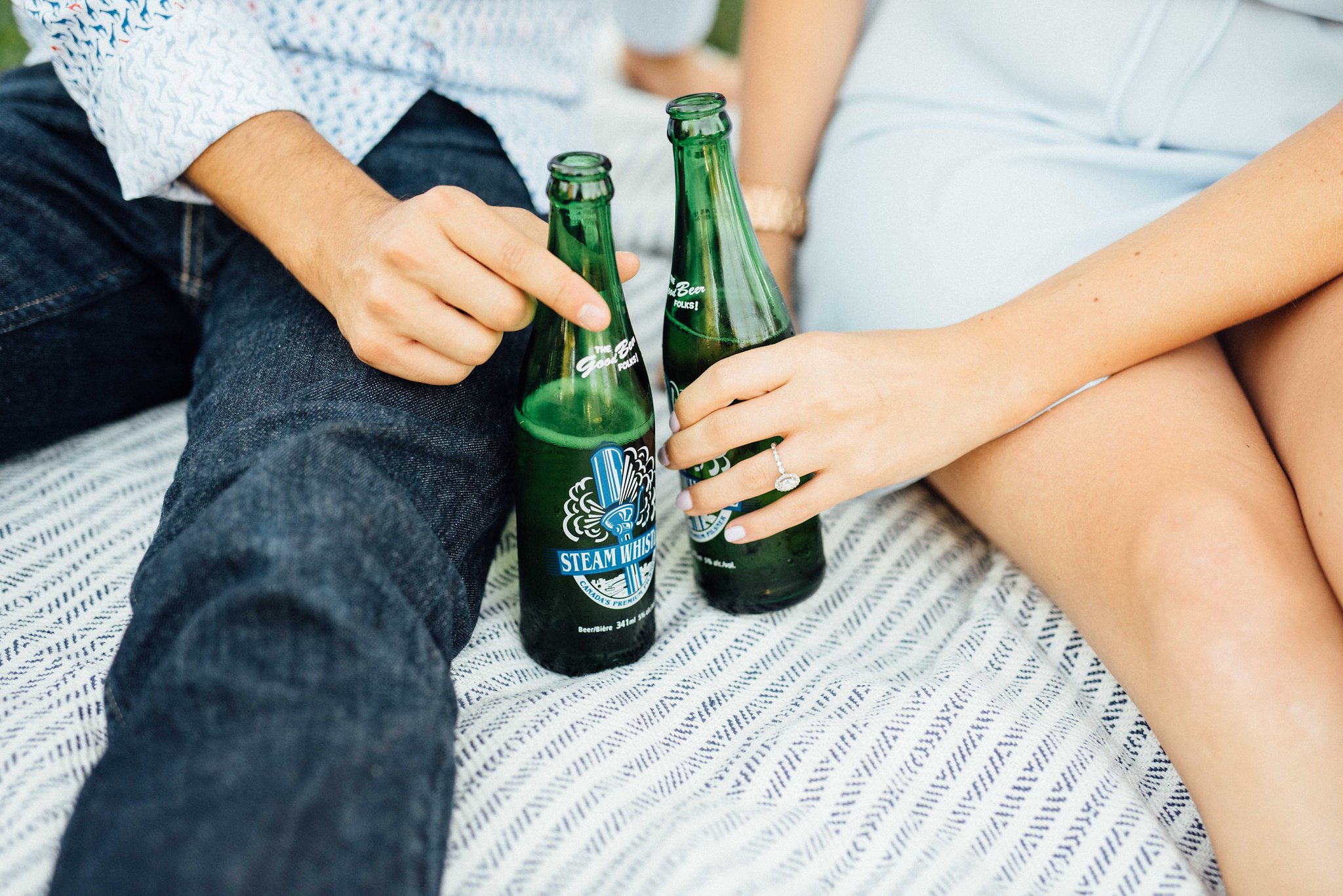 Toronto Brewery Engagement Photos