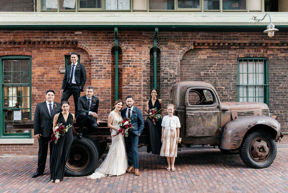 Disitllery District Wedding Photos | Olive Photography