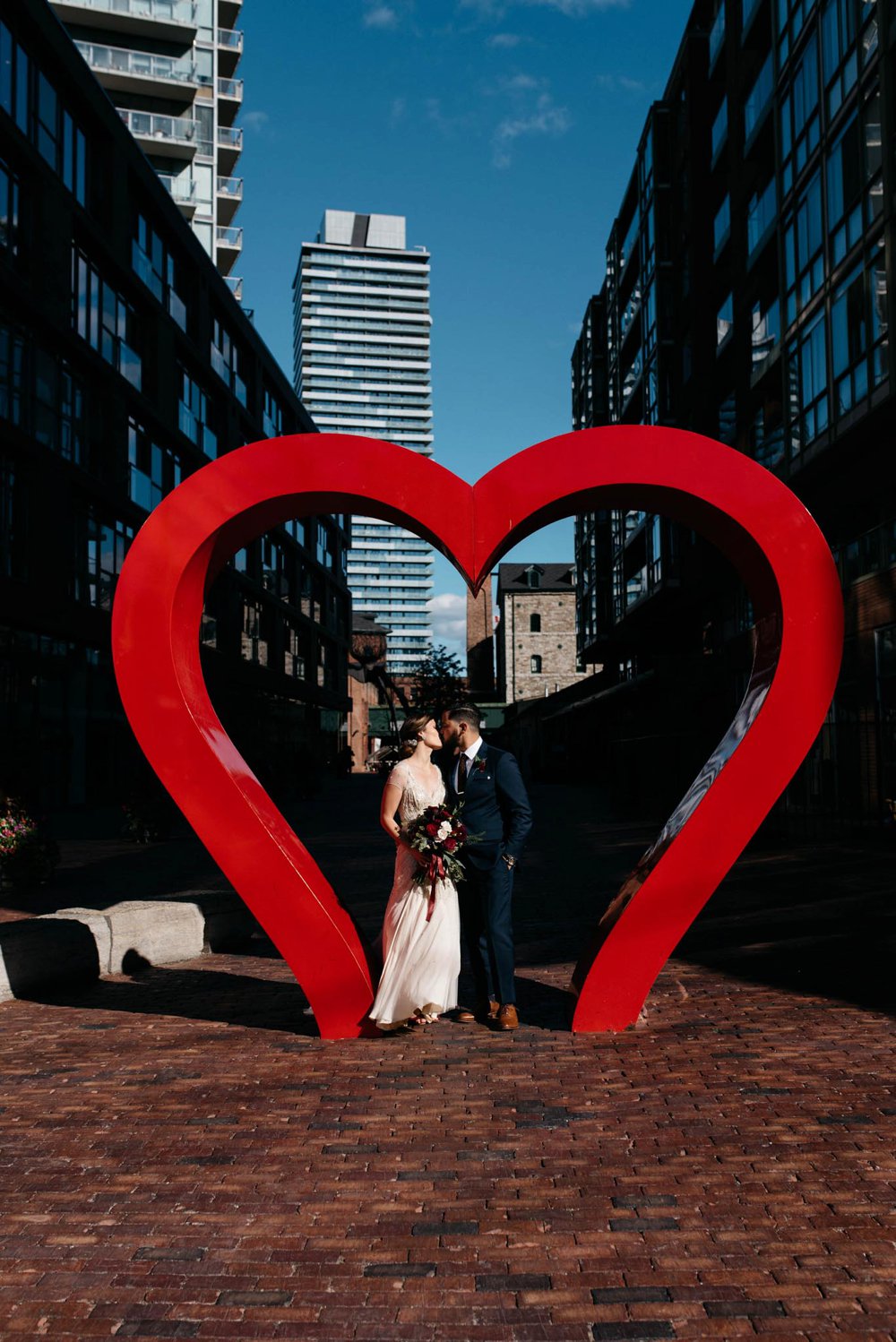 Distillery District Wedding Photos - Olive Photography