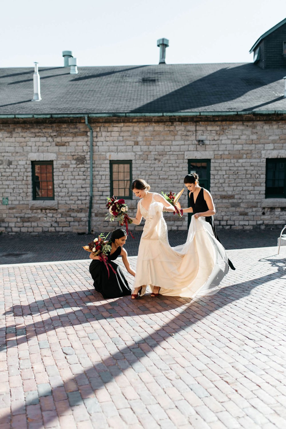 Distillery District Wedding Photography - Olive Photography