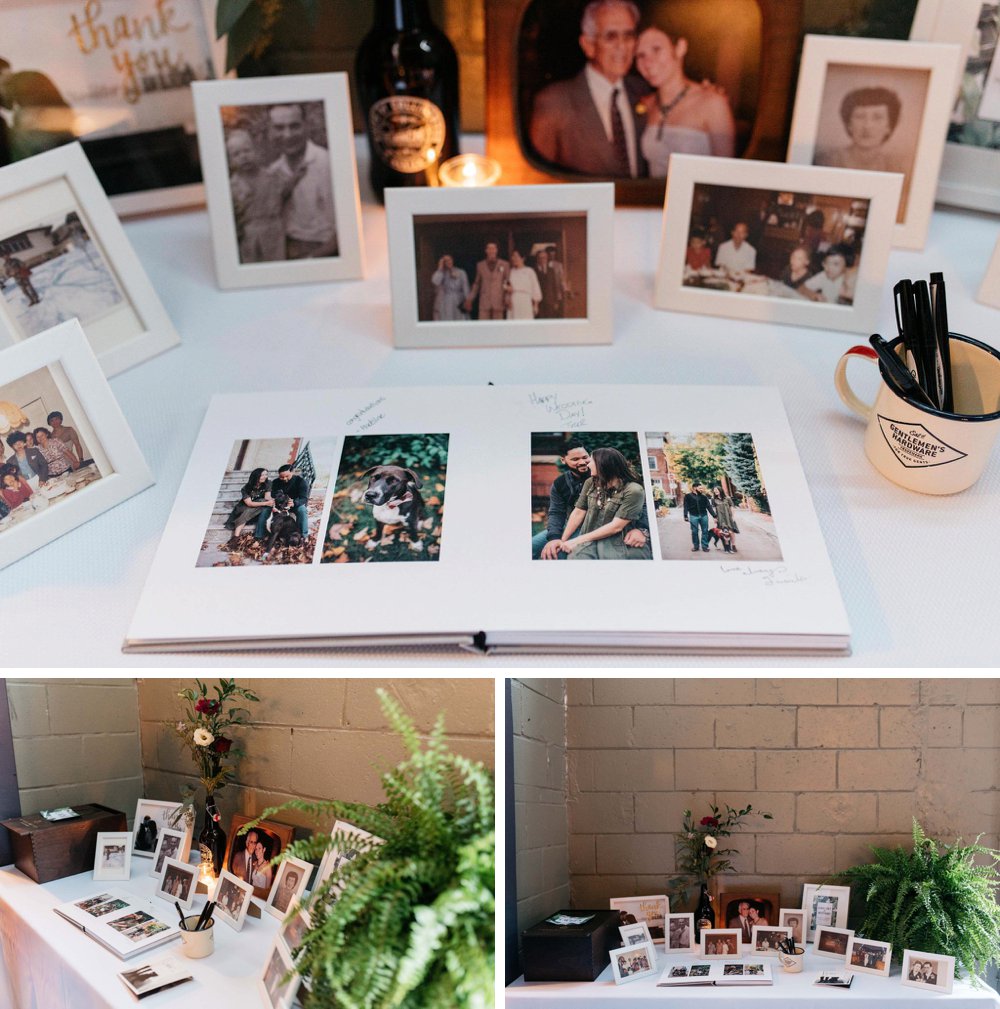 photo guest signing book | Olive Photography