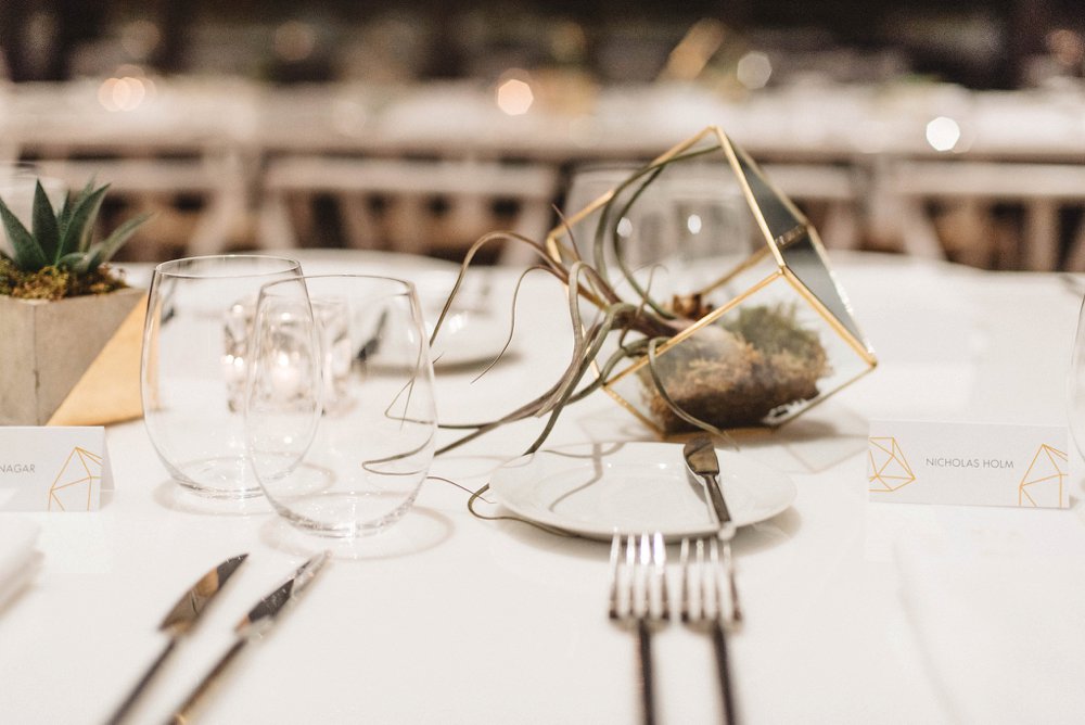 Modern wedding decor Toronto | Olive Photography