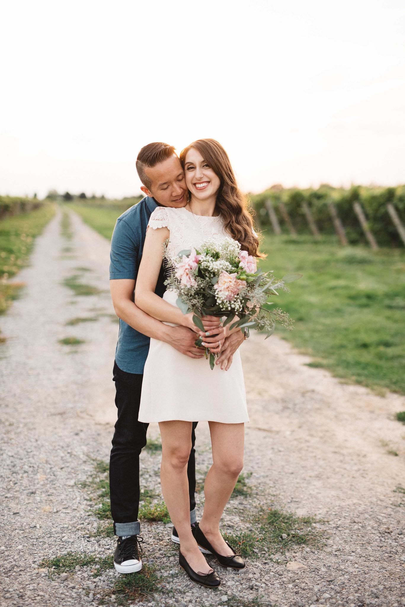 Niagara Vineyard Engagement Session | Olive Photography