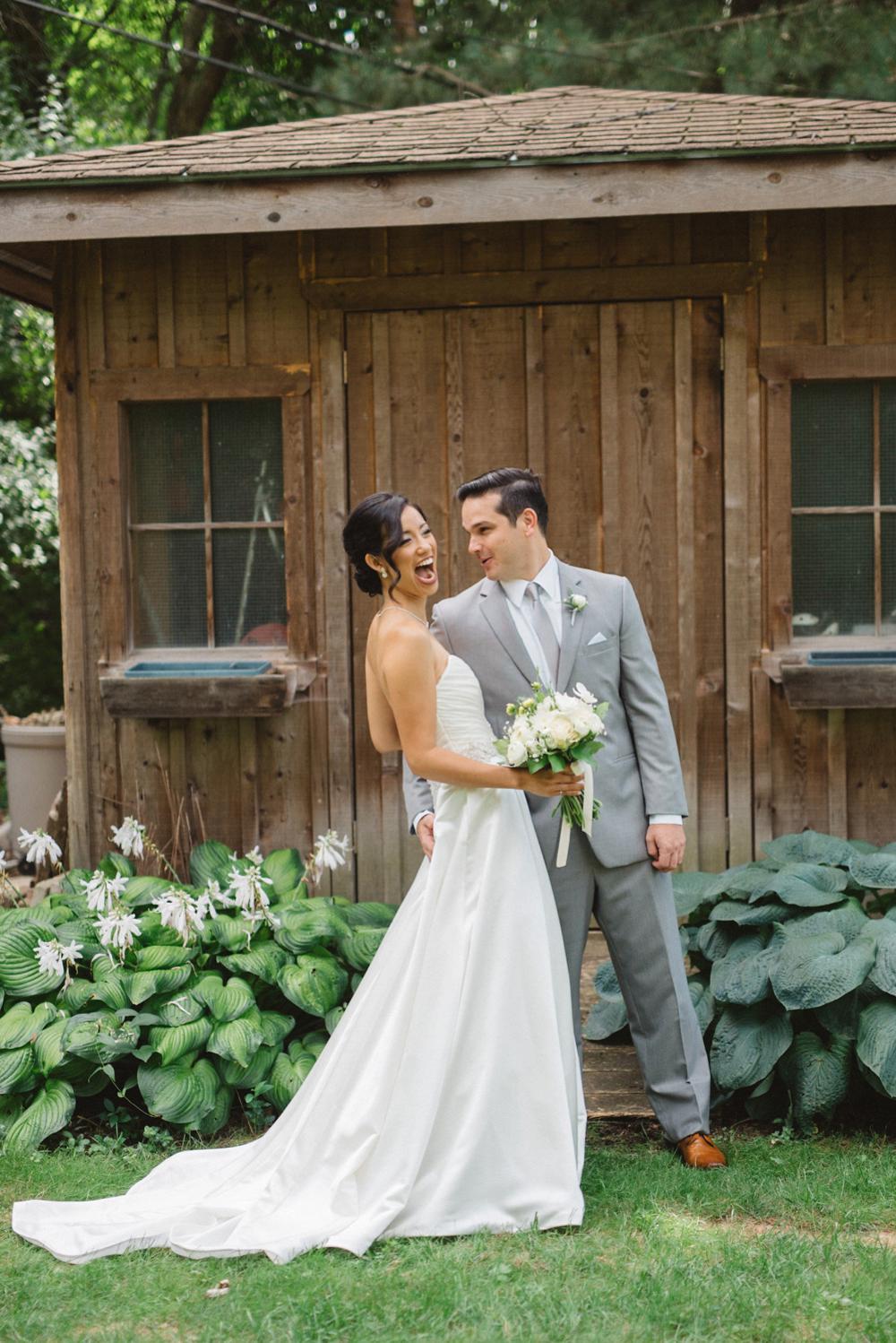 backyard wedding Toronto | Olive Photography