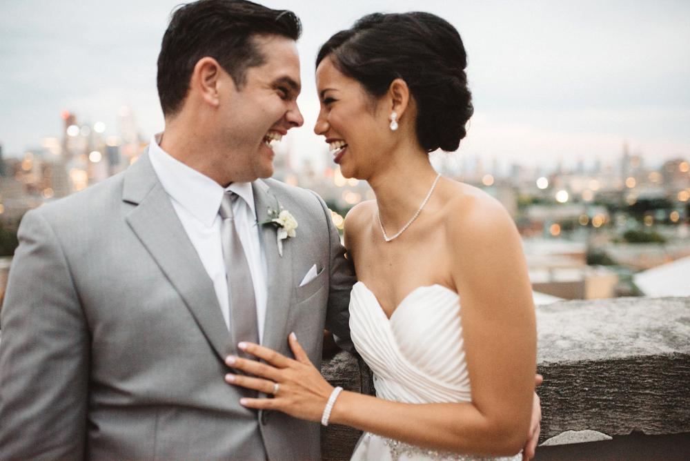 Park Hyatt rooftop wedding photos | Olive Photography