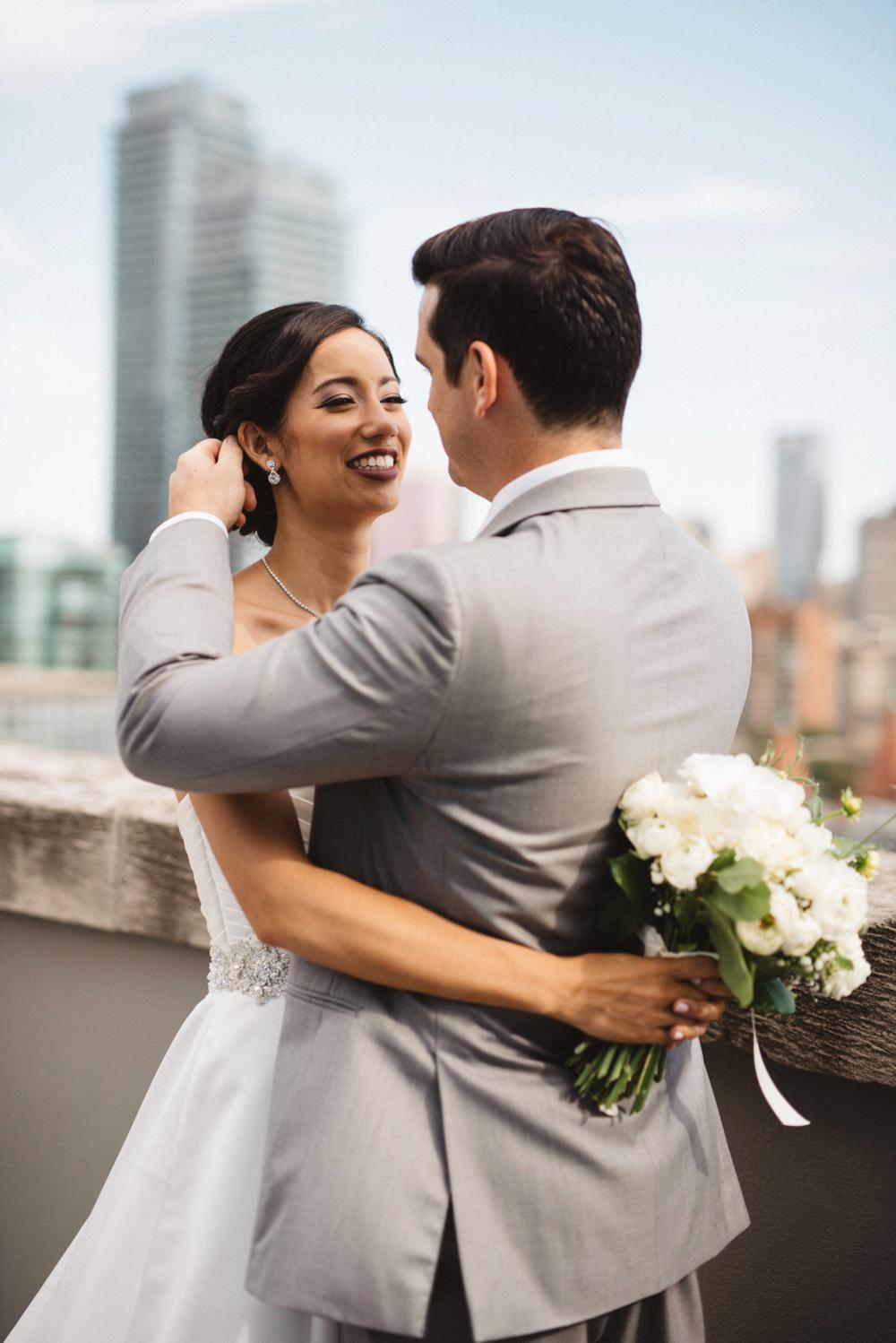 Park Hyatt rooftop wedding photos | Olive Photography