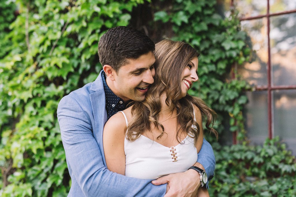 intimate engagement photos - Toronto photographer Olive Photography