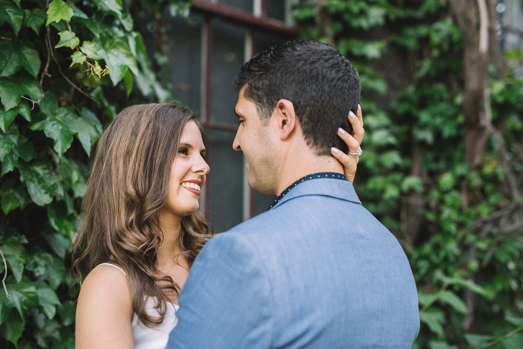 intimate engagement photos - Toronto photographer Olive Photography