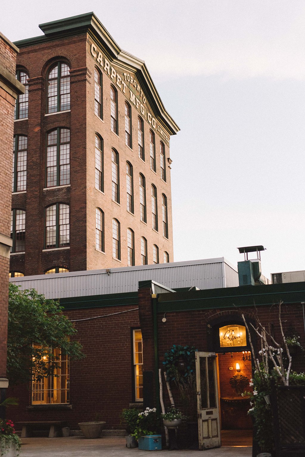 Liberty Village engagement photos - Toronto engagement photographer Olive Photography