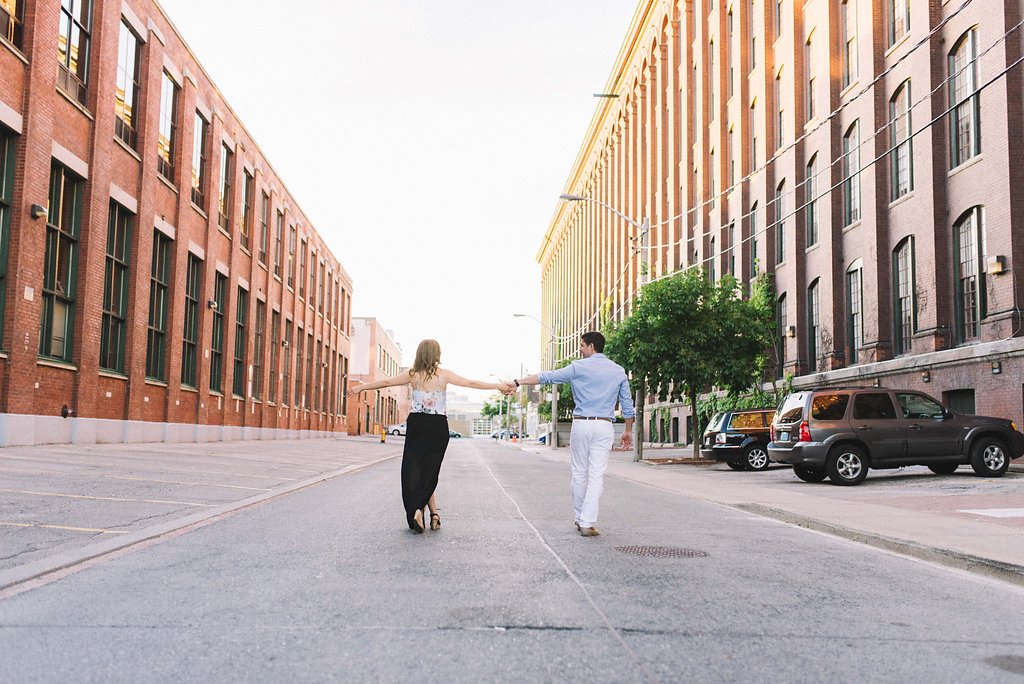 candid engagement photos - Toronto engagement photographer Olive Photography