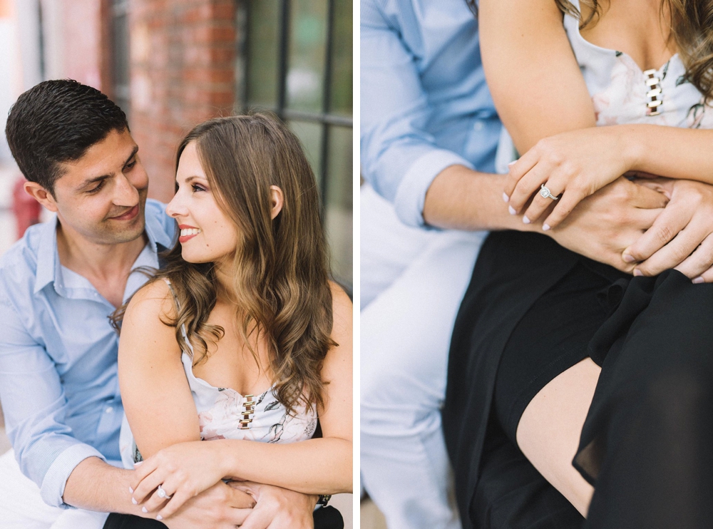 Intimate engagement photography - Olive Photography Toronto