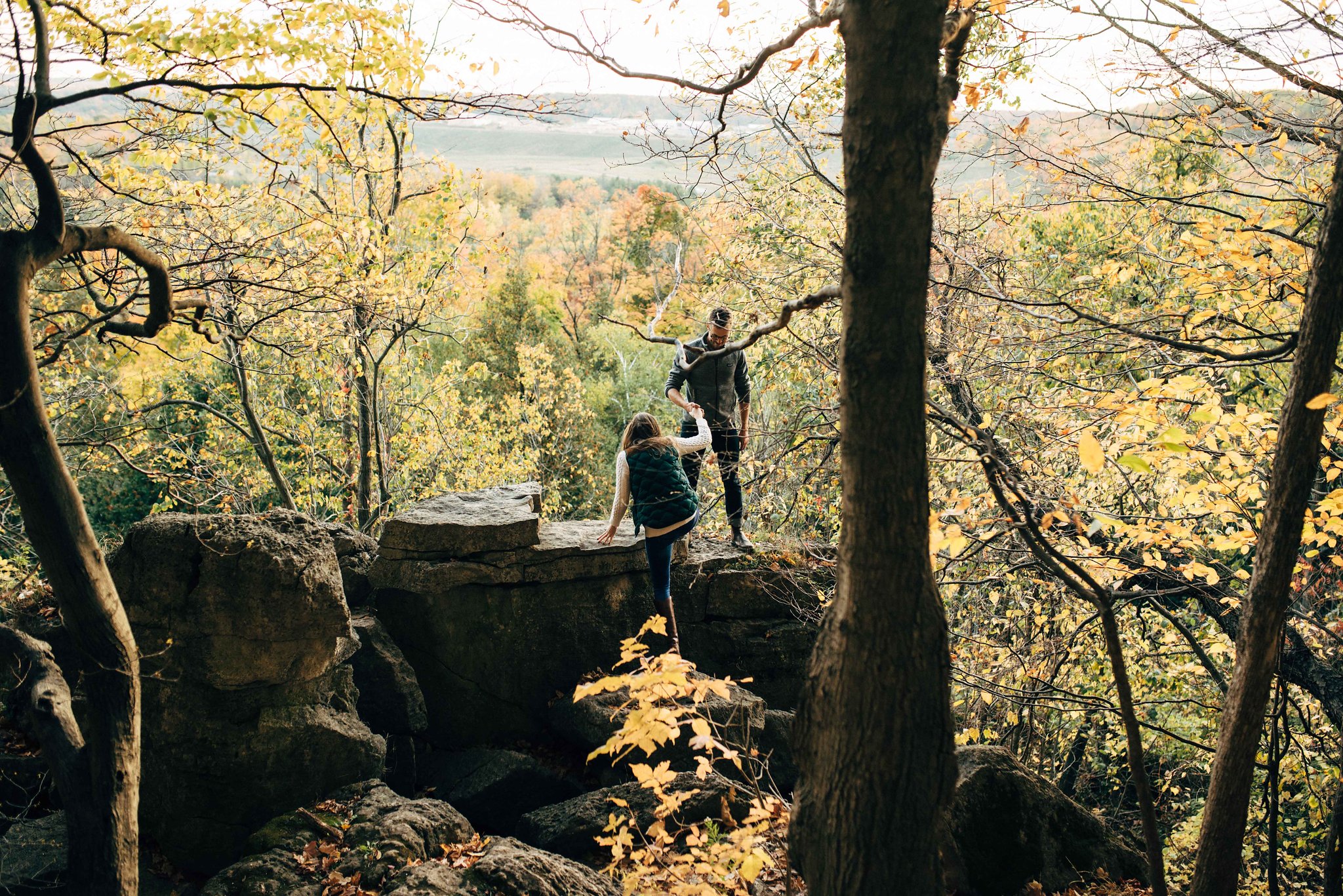 Rattlesnake Point Engagement Session | Olive Photography