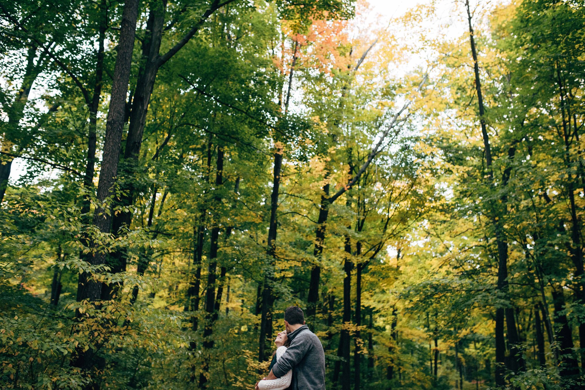 Forest engagement photos | Olive Photography Toronto