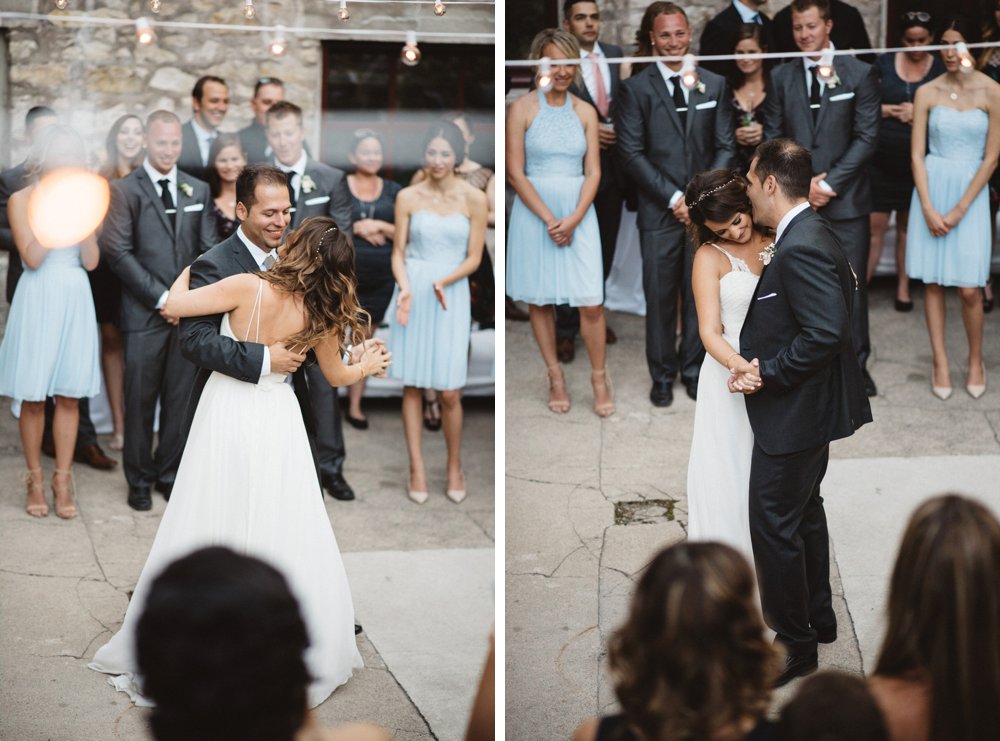 Twinkly Lights first dance - Olive Photography Toronto