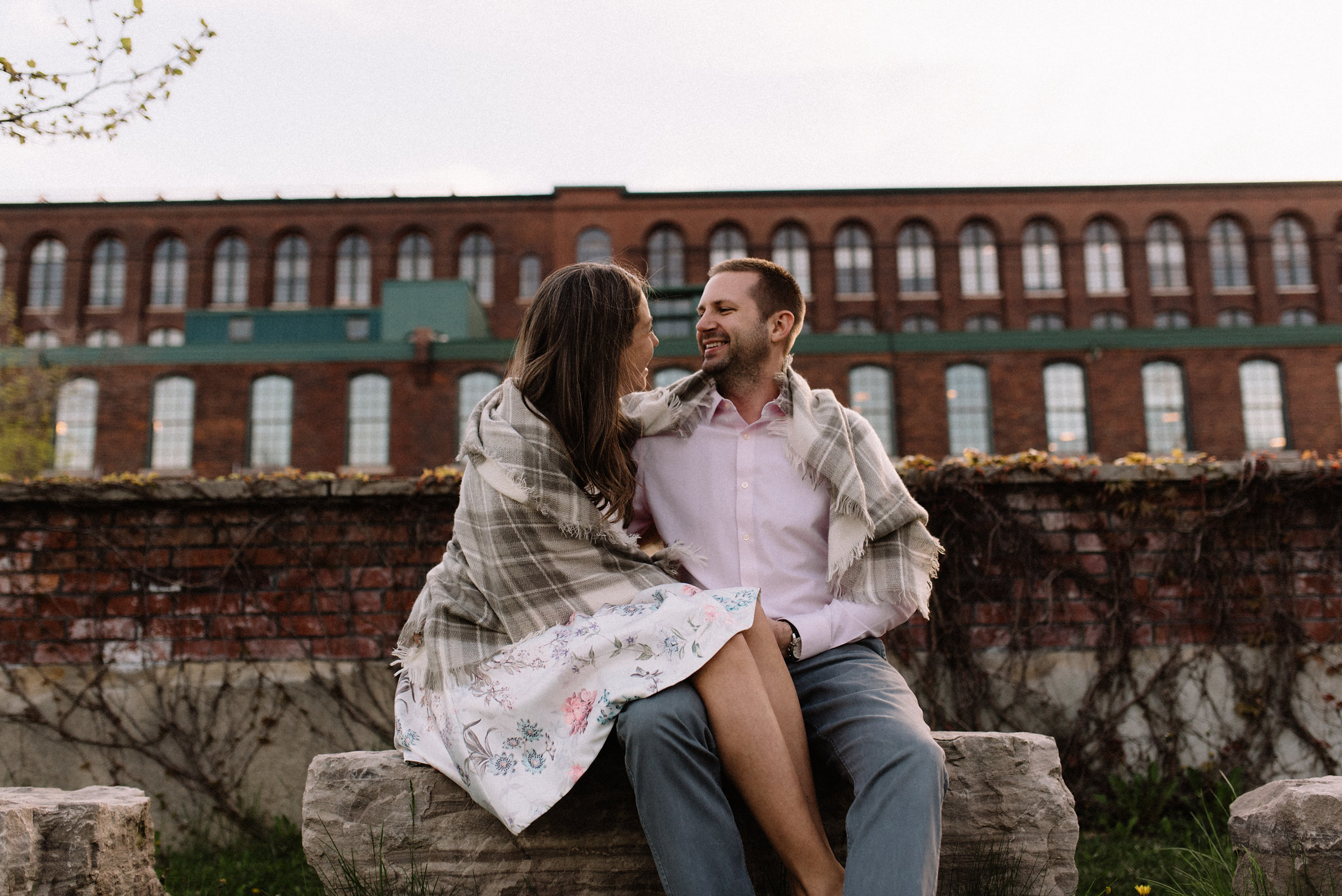 Carpet Factory Engagement Photos - Olive Photography Toronto